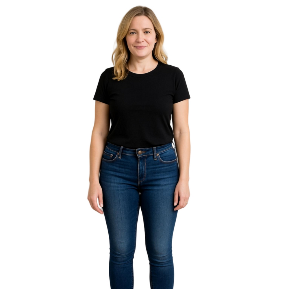 INC Denim Womens Mid Rise Skinny Jeans Blue Size 16